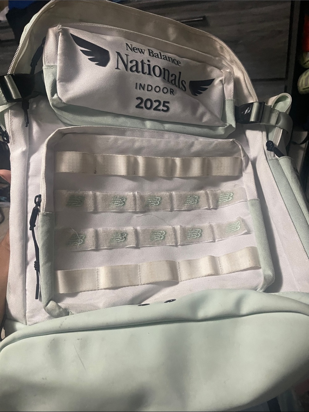 New Balance Mint Green Nationals 2025 Backpack